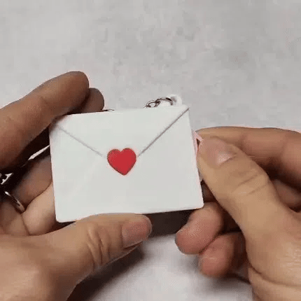 Personalized Love Letter Keychain 💌 | Gift for Someone Special 💖